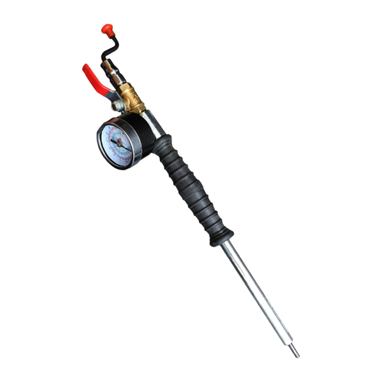 Ioensy - Adaptador De Compresor De Aire Para Poste Inflable Con Manivela Manual Para Motocicleta Y Bicicleta