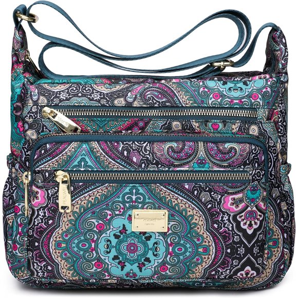 Cartera de Hombro Pealwel de 10 Bolsillos
