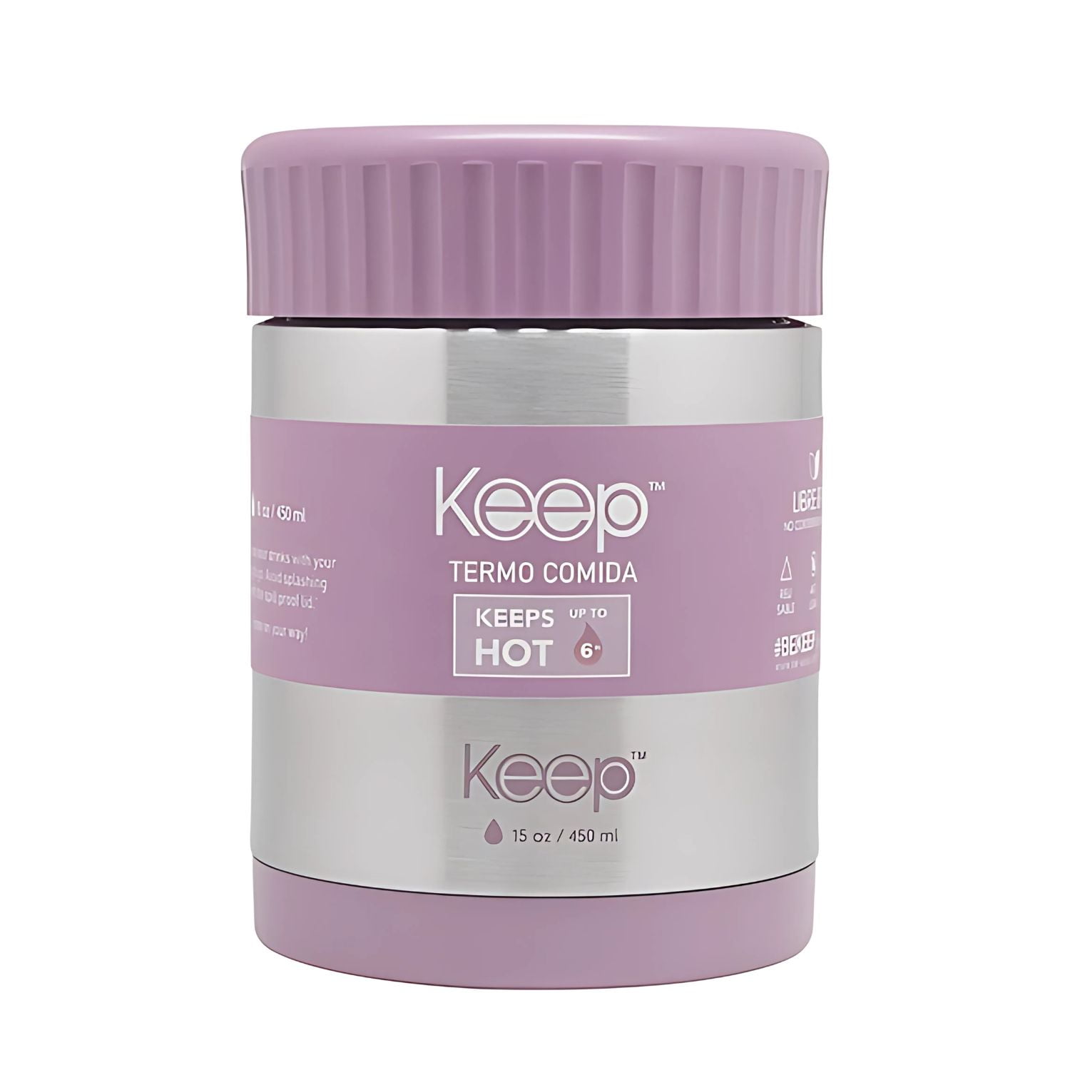 Termo Comida Keep 450 Ml Color Lila - Ps