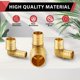 thumbnail image 4 of Codo reductor EFIELD de Pex Crimp Fitting, 3/4 x 1/2, latón, paquete de 10 unidades, 4 of 7