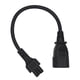 thumbnail image 1 of Cable de Extensión de Alimentación IEC320 C14 a C5, 60cm, 1 of 3