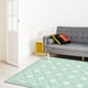 thumbnail image 2 of Alfombra living terraza Flor Arabe Turquesa 140x220Cm, 2 of 3