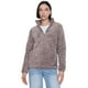 thumbnail image 1 of Polerón Mujer Peludo Half Zipper Café Corona, 1 of 4