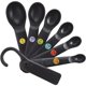 thumbnail image 1 of Juego de 6 Cucharas Medidoras OXO Good Grips de Plástico Negro, 1 of 2