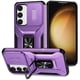 thumbnail image 1 of Funda Armada para Samsung Galaxy S25 5G con Tapa Deslizante y Soporte Magnético Giratorio Morado, 1 of 5