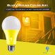 thumbnail image 3 of Bombilla LED Bluex A21, luz amarilla, 15 W (equivalente a 120 W), paquete de 2, 3 of 6