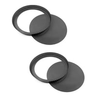 Genérico - Pack X2 Molde Desmontable Moldes Desmontables Tartaleta 32Cm