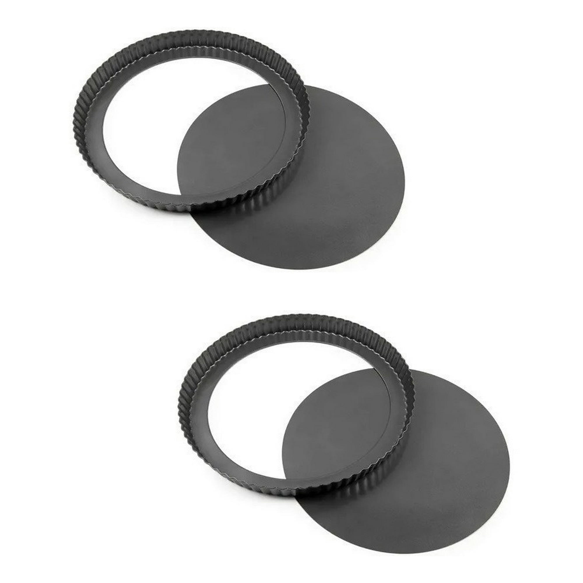 Genérico - Pack X2 Molde Desmontable Moldes Desmontables Tartaleta 32cm