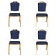 thumbnail image 2 of Pack 4 sillas de comedor banquetera azul, 2 of 3
