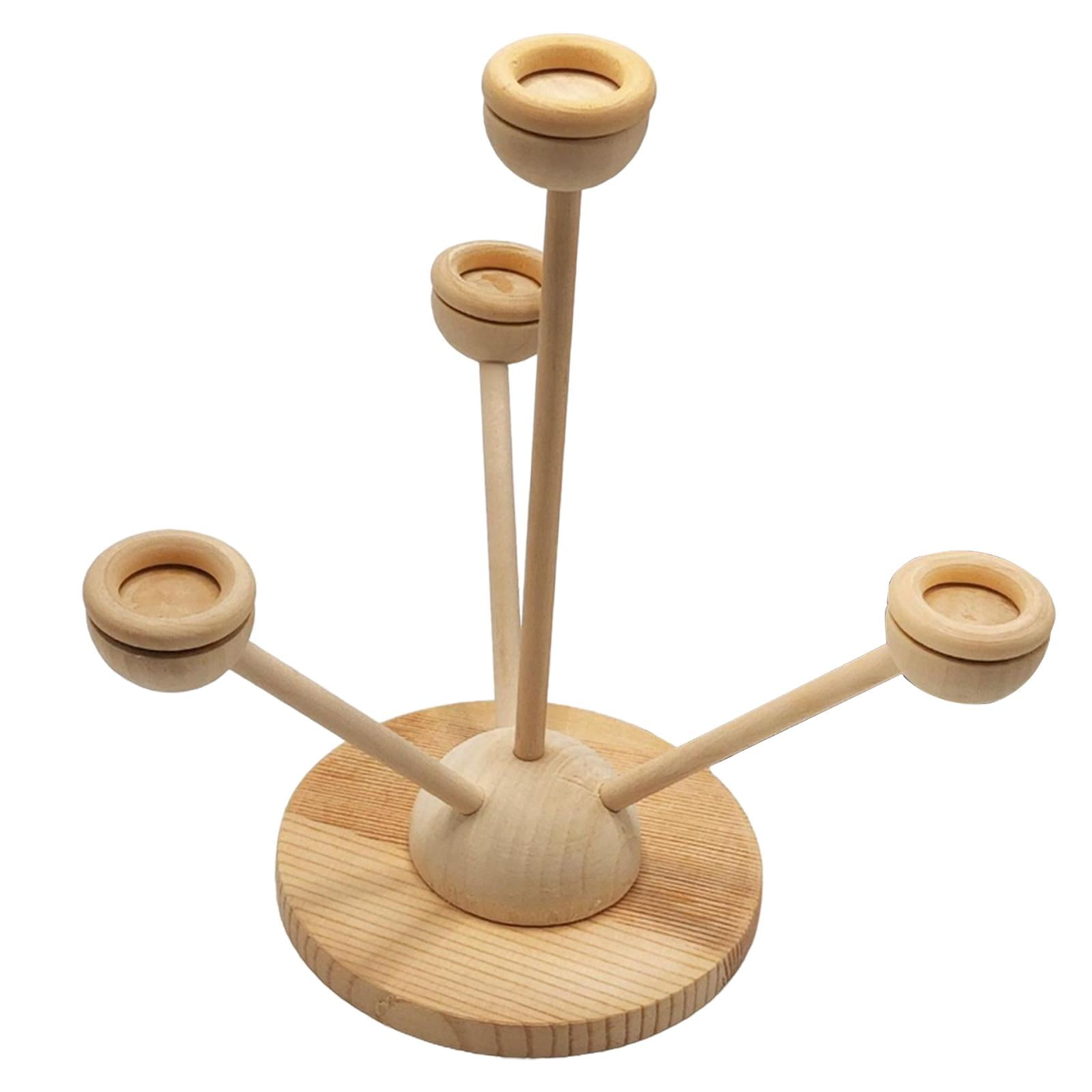 Ioensy - Soporte De Béisbol Para Jugadores, Centros De Mesa Para Dormitorio, Estante De Exhibición De Madera