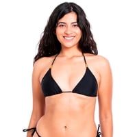 Samia - Bikini Estilo Triángulo Clásico Negro L