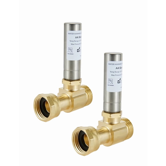 Protector de martillos de agua EFIELD S-241 de acero inoxidable (paquete de 2)