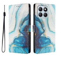 Foxdock Funda Tipo Cartera Para Honor X8B Con Soporte Y Correa – Diseño De Patrones Lindos