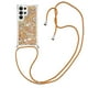 thumbnail image 1 of Funda FOXDOCK para Samsung Galaxy S24 Ultra con Cuerda Ajustable, Brillo Líquido, Protección Antigolpes y Lente – Ideal para Regalo, 1 of 6