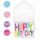 thumbnail image 4 of Tarjetas de cumpleaños Racrico, surtido de 100 tarjetas de felicitación, 4 of 6