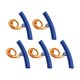thumbnail image 2 of 5 Piezas Herramienta De Ahorro De Cambio De Rueda De Coche Protector De Llanta De Cambio De Neumático De Coche Azul, 2 of 5