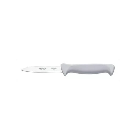 Brinox - Cuchillo Para Legumbres 3 1/2"" Precisión Mango Blanco
