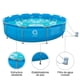 thumbnail image 3 of Piscina Redonda con Filtro 9495L 84x420 cm Celeste, 3 of 3
