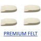 thumbnail image 4 of Almohadilla para talón Mars Wellness Felt, 1/2 pulgada, paquete de 2, 4 of 8