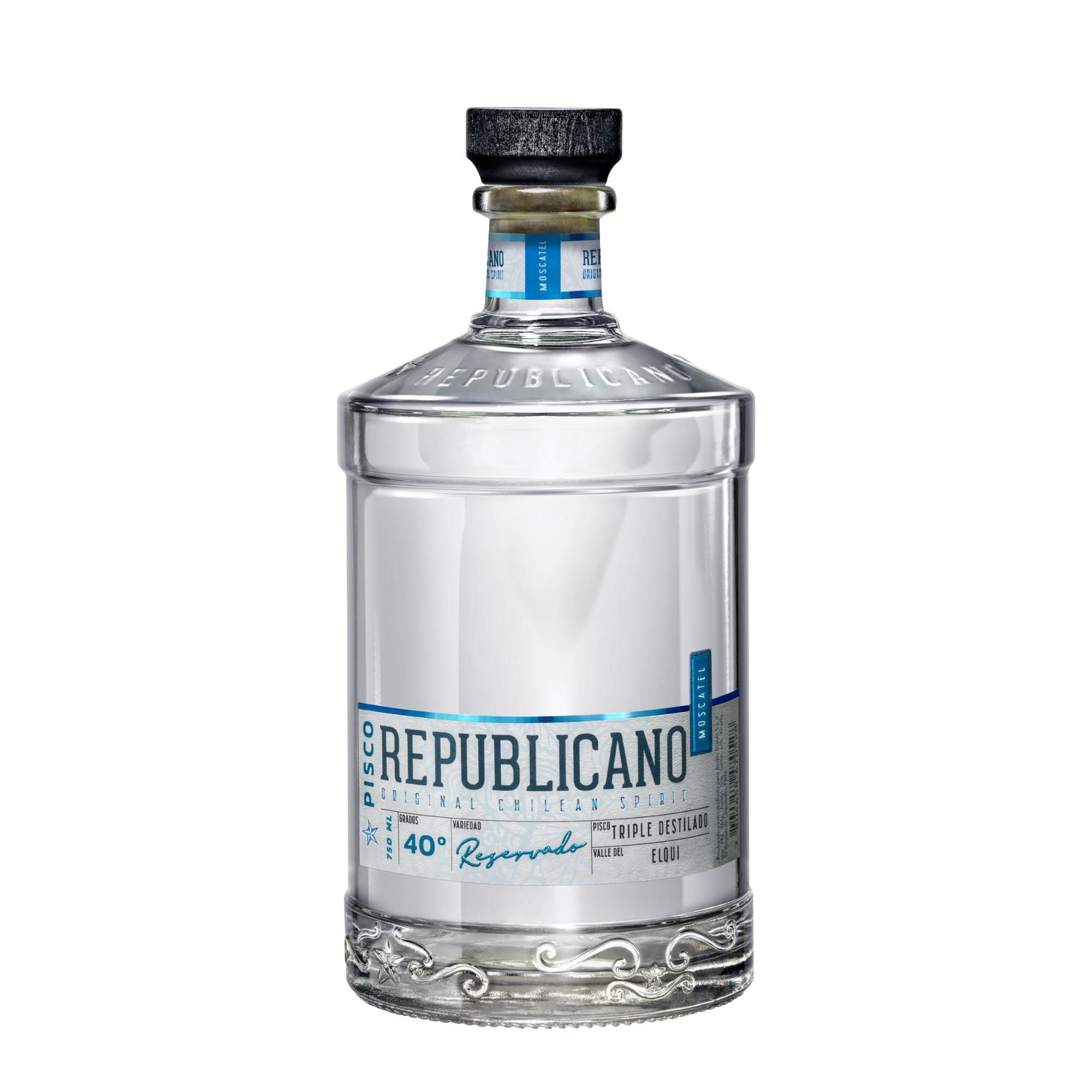 Republicano - Pisco Botella Triple Destilado Moscatel