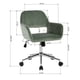 thumbnail image 3 of Silla De Escritorio Cromwell Terciopelo Verde, 3 of 6