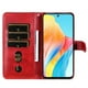 thumbnail image 4 of Funda con Cremallera para OPPO A58 4G, Carcasa Cartera de Cuero PU con Soporte y Tarjetero, 4 of 6