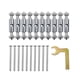 thumbnail image 1 of Kit De Varilla De Soporte De Tornillos De Casete Dispositivo De Reparación Resistente A La Oxidación Para Interruptor De Pared 118 Tipo De Metal, 1 of 5