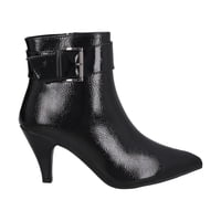 Botin Casual Mujer Negro Charol Karmin Police