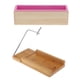 thumbnail image 5 of Cortador De Jabón De Madera De 2 Piezas Con Cortador De Alambre Para Hacer Jabón, Molde De Silicona Para Pan De 900ml, 5 of 6