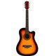 thumbnail image 3 of Guitarra 39 Pulgadas Color Sunburst + Funda y Cuerdas - PS, 3 of 4