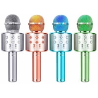 Gen - Microfono Parlante Bluetooth Recargable Inalambrico Karaoke Multicolor