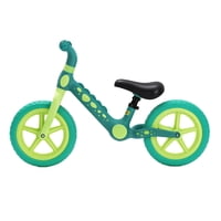 Bicicleta De Equilibrio Infantil Shgat Dino Verde Glowup