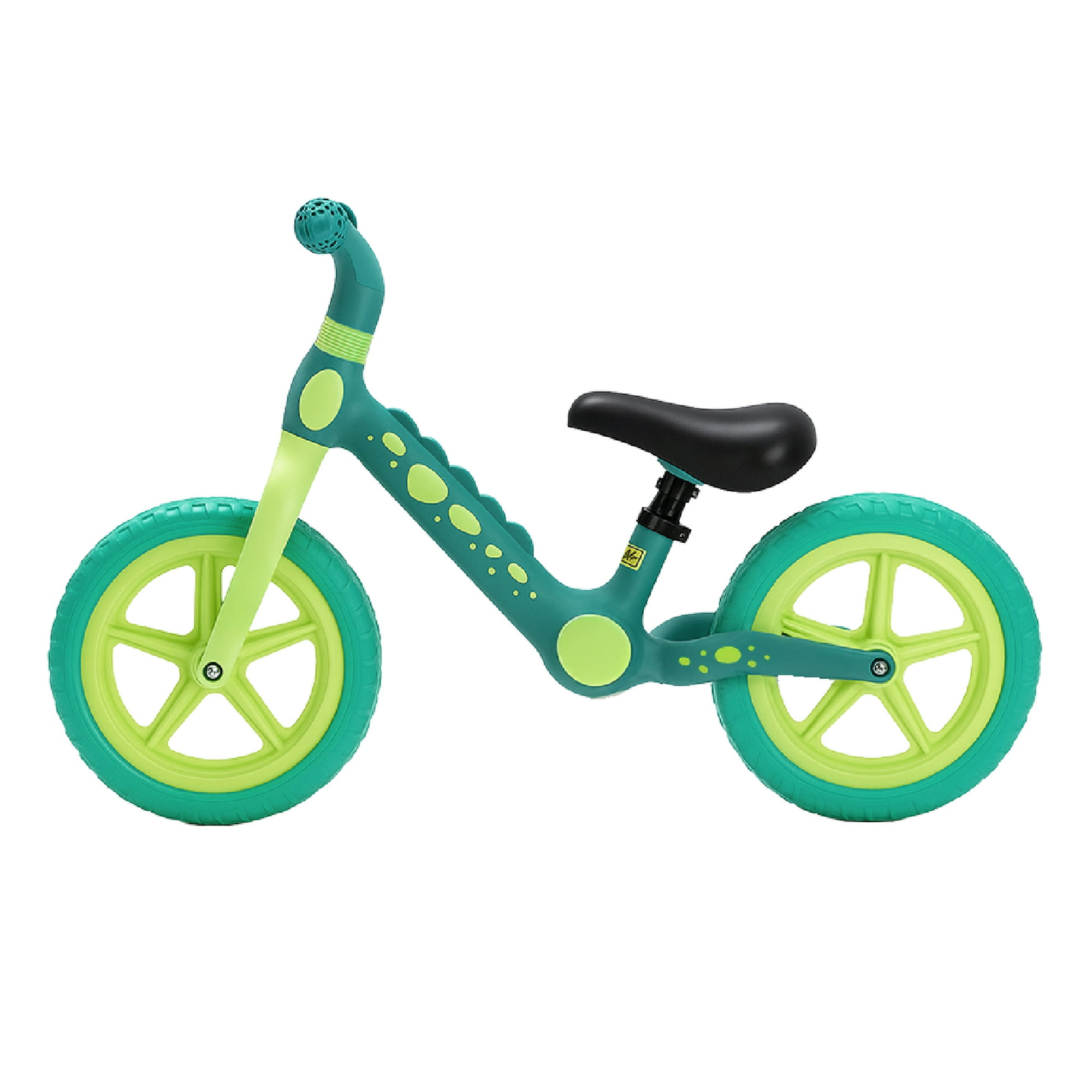 Bicicleta De Equilibrio Infantil Shgat Dino Verde Glowup
