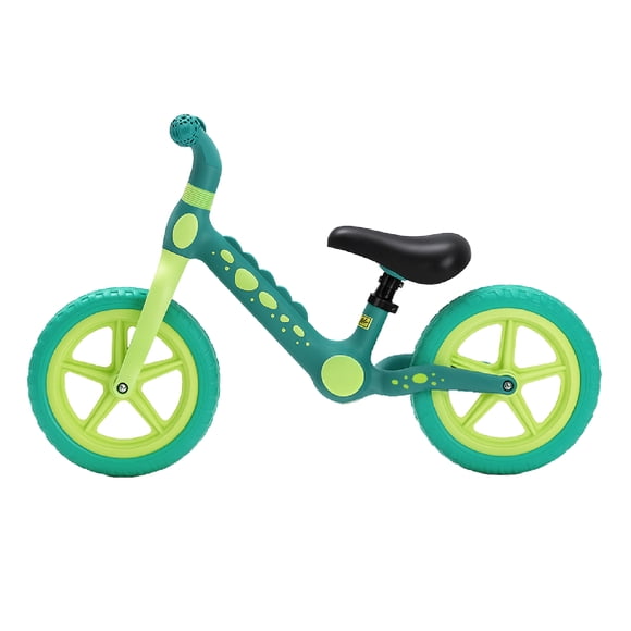 Bicicleta De Equilibrio Infantil Shgat Dino Verde Glowup