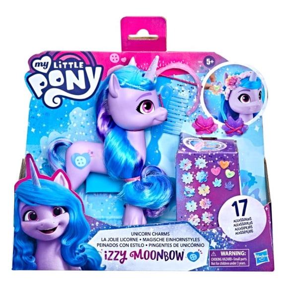 Muñeca My Little Pony Una nueva Generación: Izzy Moonbow Peinados con estilo