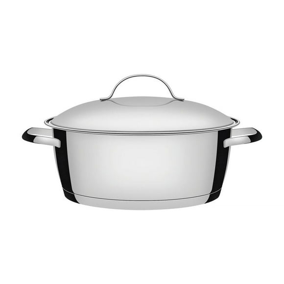 Cacerola en Acero Inox. de 22 cm y 3,3 l Tramontina Allegra.
