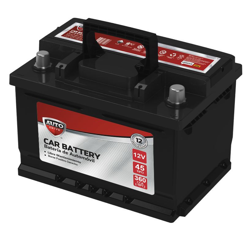 Bateria De Auto Mf54321 360cca Ad-45 1 Un Autodrive