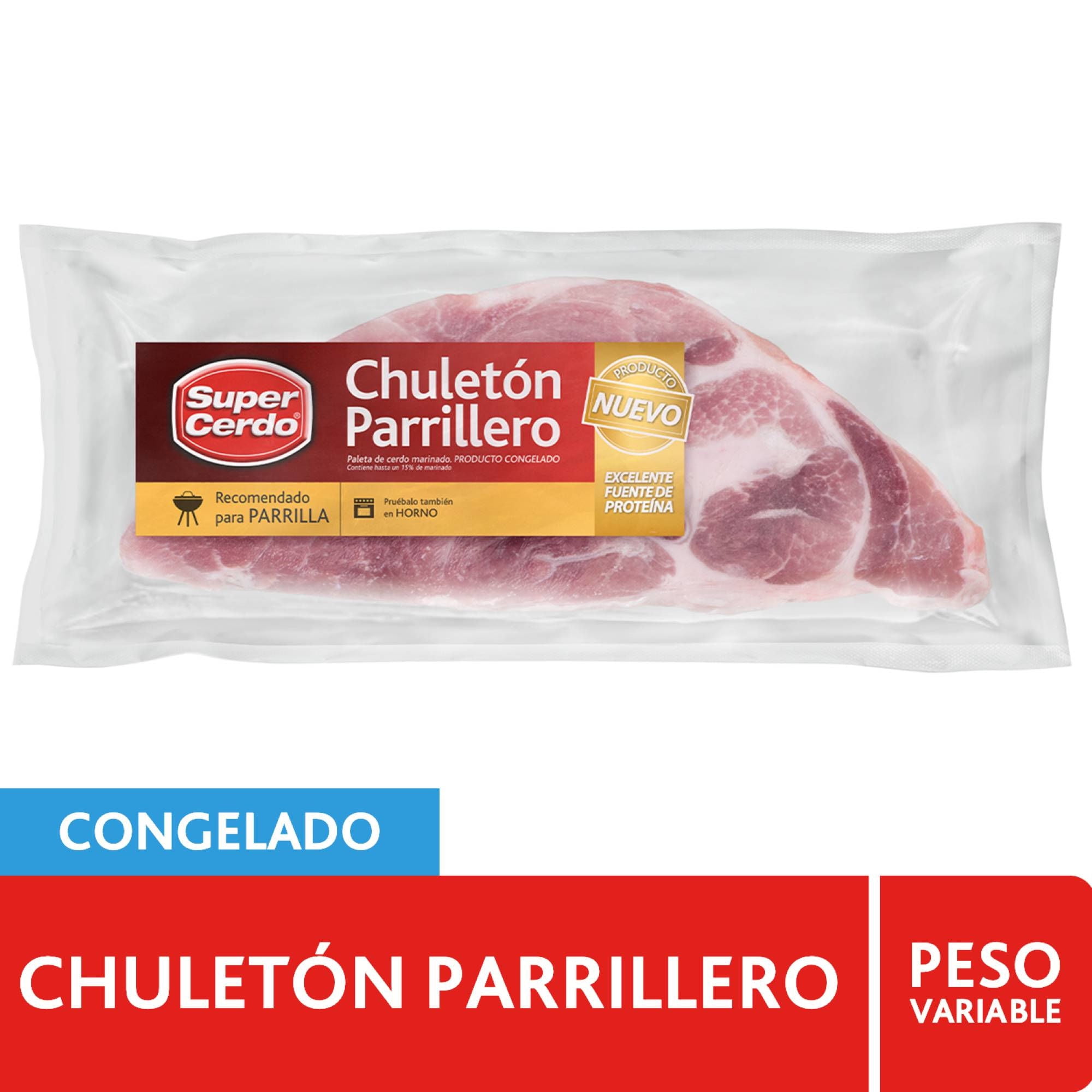 Chuletón De Cerdo Parrillero Congelado 450 g Super Cerdo