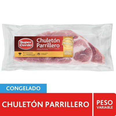 Chuletón De Cerdo Parrillero Congelado 450 G Super Cerdo