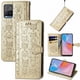 thumbnail image 2 of Funda Cartera FOXDOCK para VIVO Y21S , Flip PU con Relieve de Gatos y Perros, Tarjetero y Soporte, 2 of 6
