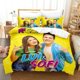 thumbnail image 1 of Me Contro Te Bedding Set Duvet Cover Bed Set Quilt Cover Pillowcase Comforter Size Boys Adult Bedding Set Bed Sheets, 1 of 5