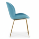 thumbnail image 2 of Silla Berta Velvet Base Dorada, 2 of 2