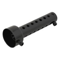 Ioensy - Silenciador De Escape Para Motocicleta, Eliminación De Ruido Para Motocicleta, 35Mm De Largo, Negro