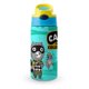 thumbnail image 1 of Carl el coleccionista Botella de Agua con Tapa Pop Top de Un Toque, Acero Inoxidable, a Prueba de Fugas, para Deportes, Botella Infantil azul 12 oz, 1 of 6