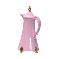 Magideal - Frascos De Vacío Aislados Para Café, Hervidor De Agua Fría Y Caliente, Dispensador De Bebidas A Prueba De Fugas, Jarra Térmica Para Café, Olla Aislant Rosa