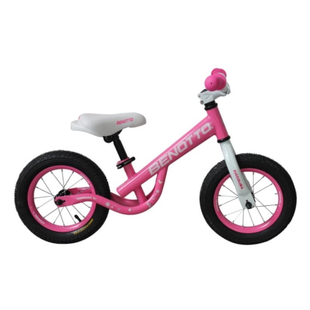 Bicicleta Infantil Piccolina Crdentpc12Unrb Aro 12 in Rosa/Blanco