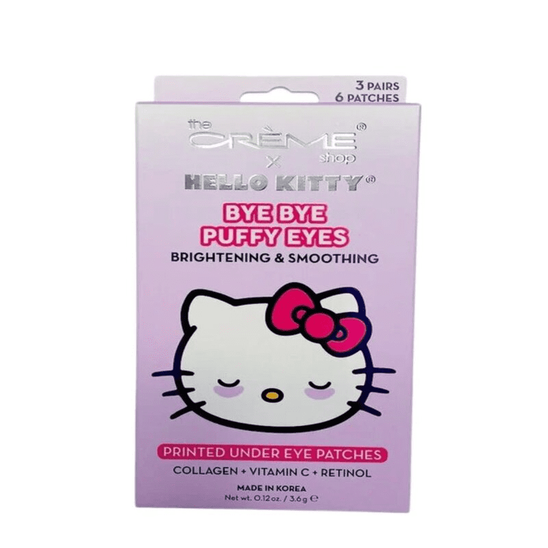 The Crème Shop - Hello Kitty Bye Bye Puffy Eyes Parches Bajo Los Ojos (3pcs)