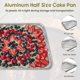 thumbnail image 5 of Molde para tartas KitchenDance desechable de aluminio con tapa, 50 unidades, 17 x 32 cm, 5 of 9