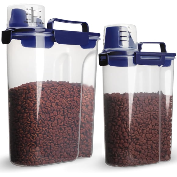 Contenedor de Alimentos TIOVERY 5-7 L Hermético Pack de 2 Azul
