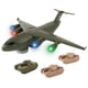 thumbnail image 1 of Avión de transporte militar | Juguete de avión para niños con luces y sonidos | Juguete de avión de, 1 of 7